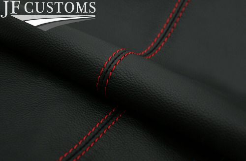 Red stitch leather manual gear gaiter shift boot cover fits ford kuga 08-12