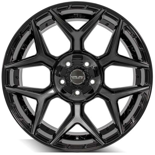 4play 4p06-20100-5d55-18bbt gen3 4p06 20x10 5x5&#034; &amp; 5x5.5&#034; -18et in gloss black