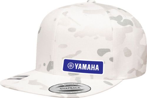 Fx yamaha snapback hat camo white 27-86206