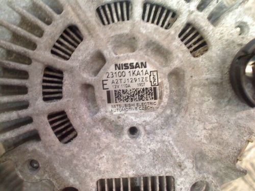 Alternator nissan juke (f15) suv 1.6 16v (hr16de(euro 5)) 2012 231001ka1a-