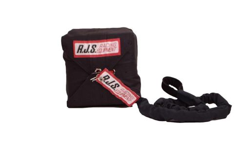 Rjs safety qualifier chute w/ nylon bag and pilot black 7000201