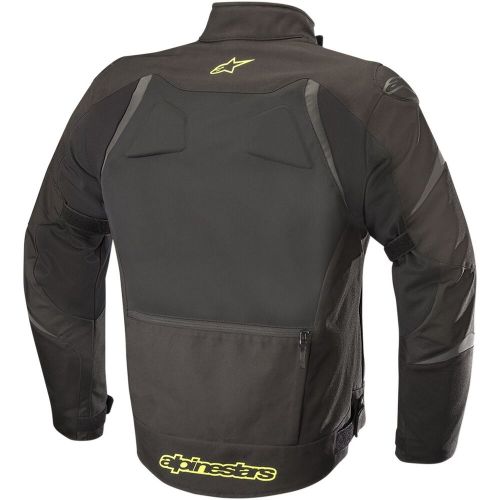 Alpinestars t-core ds jacket - black/yellow - large closeout 3201318-155-l