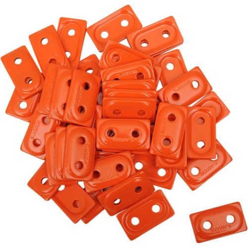 Woodys double digger support plate orange - 48/pack add2-3805-b