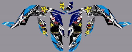 Fits yamaha raptor 660 graphic kit decals stickers atvgraphics all years