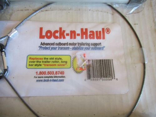 Lock n&#039; haul outboard transom saver trailering support bracket brand new nip