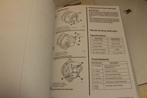 Mercruiser 90-848294 hi performance service manual v8 454 7.4l 502 8.2l 572 9.4l