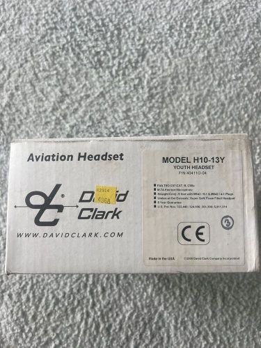 David clark model h10-13y  aviation headset