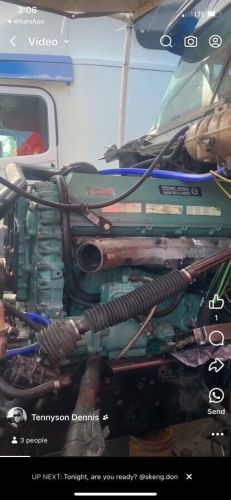 12.7 detroit diesel engine rebuilt with papers