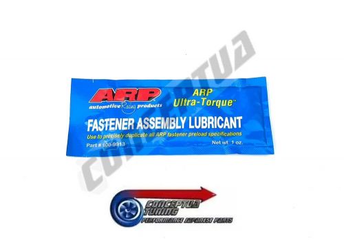 Arp ultra torque fastener assembly lube lubricant - 1 fluid oz. 100-9913