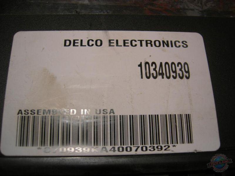 Body cont (bcm) bcm/ecu regal 838802 04 bcm ecu 10340939