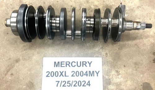 Mercury marine 150 175 200 carbed v6 crankshaft 0g960500-1b226999 850690t2