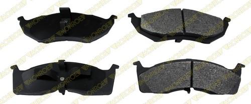 Monroe fx642 brake pad or shoe, front-monroe prosolution semi-metallic brake pad