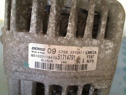 Alternator ford ka ii hatchback 1.2 (169.a.4000 (euro 4) 2009 51714791 #204736-