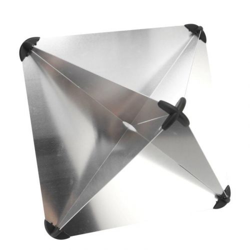 Marine boat radar reflector aluminum large 340x340x470mm octahedral type