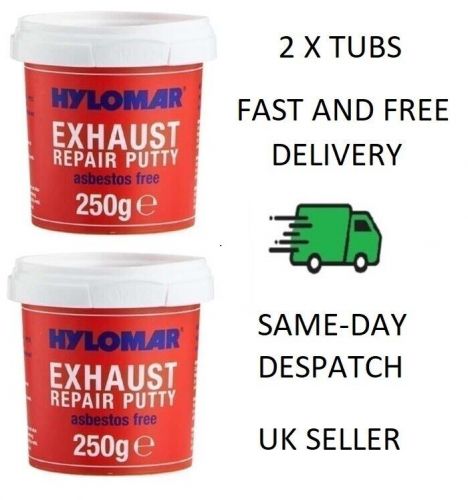 2x hylomar erp2 exhaust repair putty paste assembly joint gasket leak 250g th213