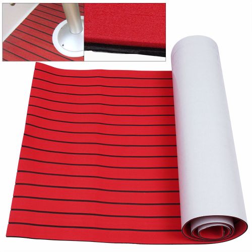 Red marine eva foam mat boat flooring yacht teak decking sheet carpet new