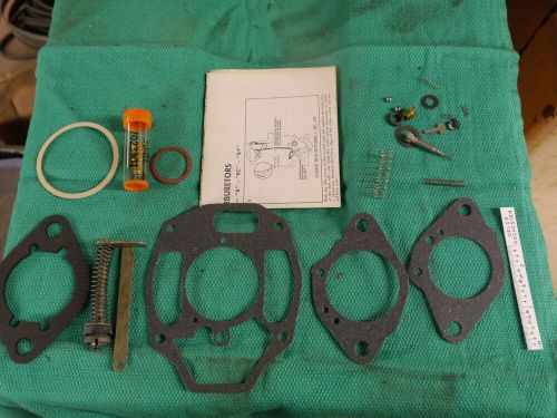 Nos gm 1963 carb over haul kit for 230 250 292 7016553 with 1 barrel rochester