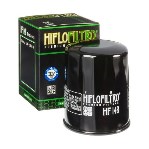 Oil filter hiflo hf148 suzuki, 5jw-13440-00, 15400-plm-a01pe, honda