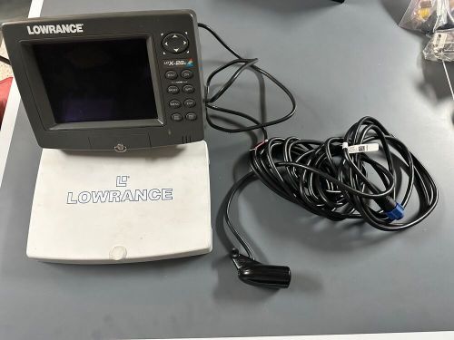 Lowrance lcx-28c hd gps fishfinder radar mfd chartplotter unit