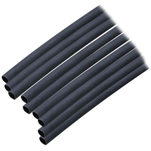 ​ancor adhesive lined heat shrink tubing 3/16&#034; x 6&#034; - 10-pack black - 20-12 awg