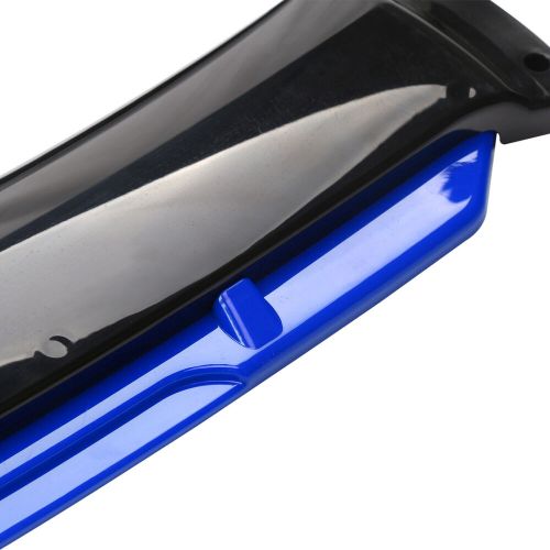 Universal front bumper lip splitter spoiler blue for dodge charger rt srt sxt us