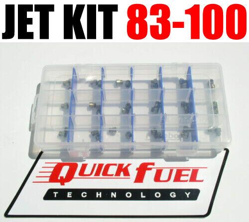 New gas quick fuel holley jet kit 83-100 4 each in case free usa shipping