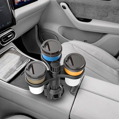 Cup holder rotating coffee car water cup holder three cup rotating cup holder~