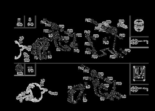 Genuine mercedes-benz hexalobular bolt 910143-008017