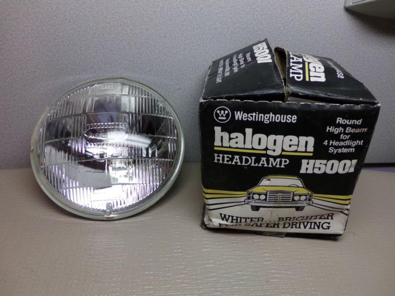 Westinghouse halogen headlamp h5001 round high beam for 4 headlight system