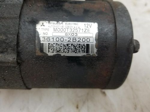 Hyundai i30 starter motor 1.4 petrol 5 speed manual 2009 g4fa