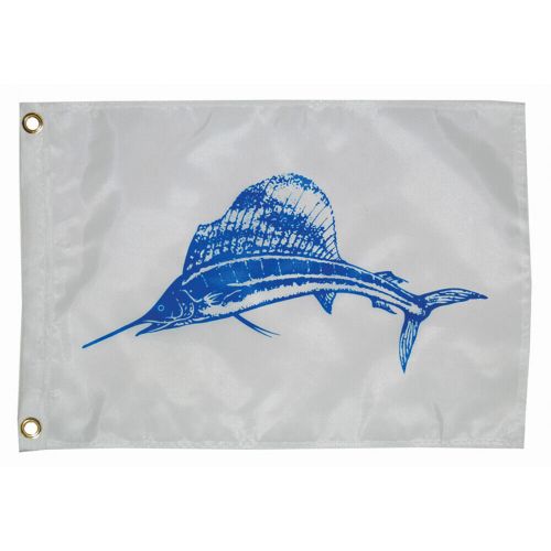 Taylor made 12&#034; x 18&#034; sailfish flag | marine boat outfitting accessory