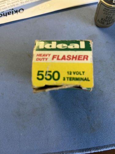 Ideal 550 heavy duty flasher nos 12 volt 14 amp