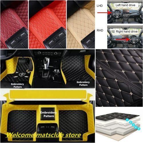 For audi sq5 rs3 rs4 rs5 rs6 rs7 car floor mats liners pads auto carpets luxury