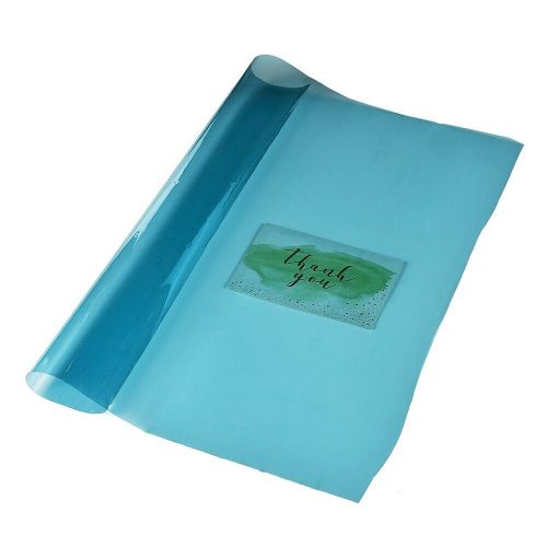 0.75x3m 68%vlt auto side window tinting windshield solar film anti-uv film blue