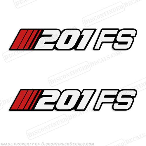 Fits stratos &#034;201 fs&#034; decal kit (set of 2) 1991-1997