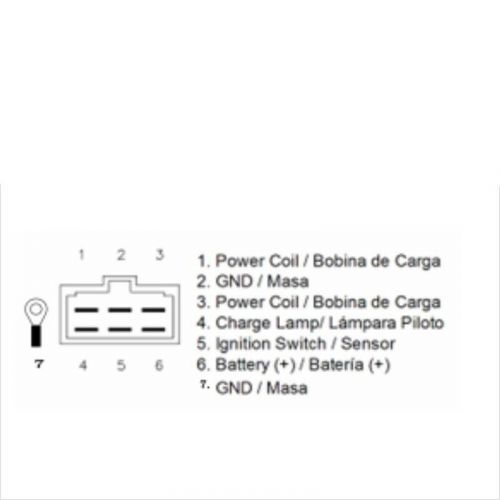 12v voltage regulator 15533-64600 h1550-64600 76611-55440 for kubota tractor{