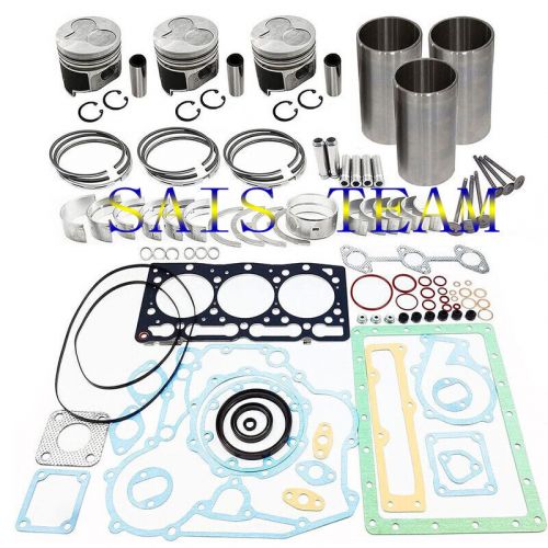 D1305 engine replacement overhaul rebuild kit std compatible for kubota w/ring