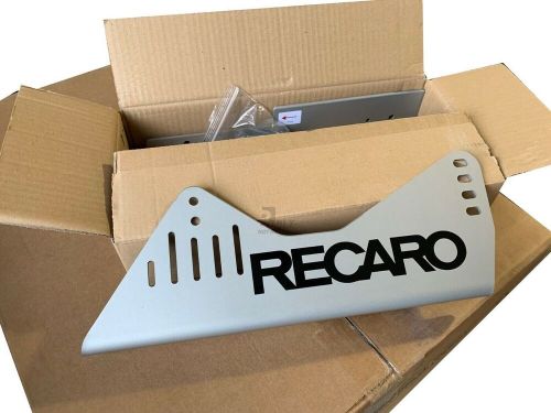 Recaro aluminum side mount set fia certified lightweight race seat mounts