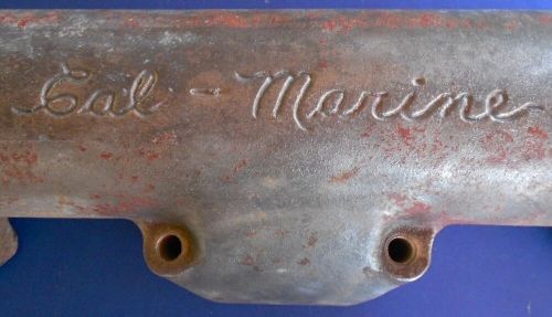 Vintage cal-marine exhaust manifold