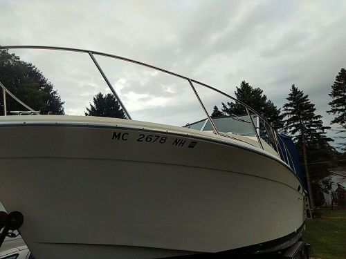 Stainless steel bow rails 1985 chris craft commander 282