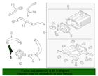 Genuine ford pcv valve 7l3z-6a666-a