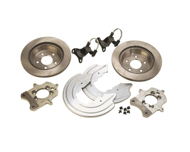 Ford racing m-2300-m gt rear brake bracket upgrade kit 99-04 mustang