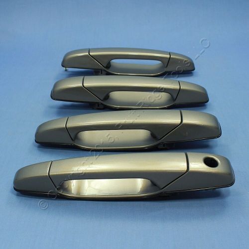 Complete set of 4 gm oem antique bronze wa317n painted exterior door handles