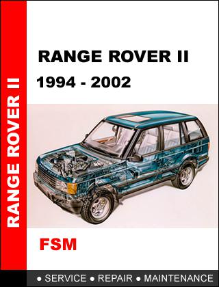 Range rover ii p38a 1994 - 2002 factory oem service repair workshop manual