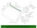 Genuine bmw upper molding 51-31-7-474-997