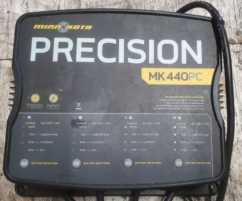 Minn kota mk440ps marine battery charger, tested works great