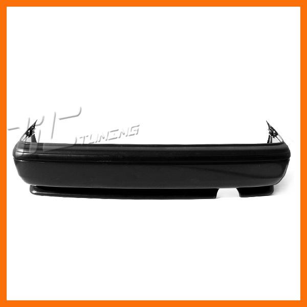 Rear bumper raw black facial cover fascia plastic for 1992-1994 hyundai sonata