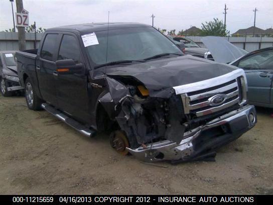 06 07 08 09 10 ford f150 l. corner/park light fog/driving bumper mtd