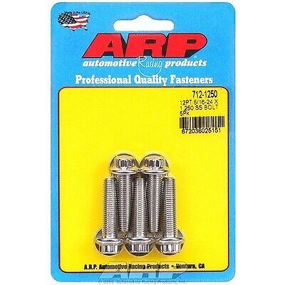 Arp 712-1250 - s/s bolt kit - 12pt. (5) 5/16-24 x 1.250