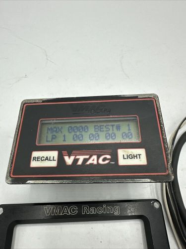 Vtac memory tachometer tach sprint car late model modified midget vmac tel tac